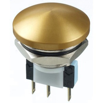 AV22PNA54 Apem �����{�^���X�C�b�` 5 A ���[�����^�� �p�l���}�E���g 2�ɃI�� / �I�t�X�C�b�` APEM AC250V 50024346