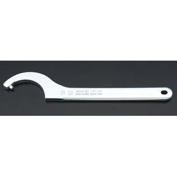 20- 22mm フックレンチ(ピン型・メッキ付) エスコ