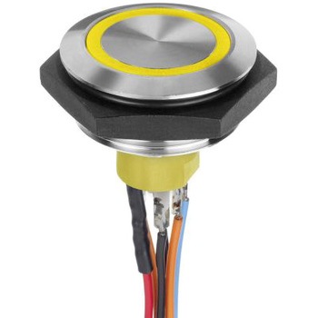 AV55022000074BK Apem �ƌ��������{�^���X�C�b�` 1 A ���[�����^�� �p�l���}�E���g APEM DC30V 50025974