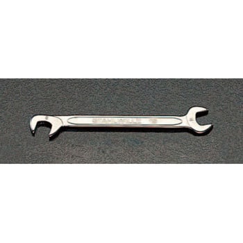 3.5x3.5/2.0x 70mm 薄口スパナ(ダブルアングル) エスコ