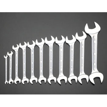 11本組/1/4"-1・5/16" 両口スパナ エスコ