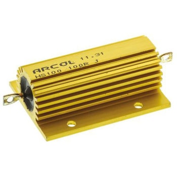 Arcol 大電力用 メタルクラッド抵抗器 100W 100Ω ARCOLECTRIC