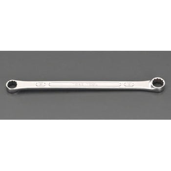 10x12mm/192mm 両口めがねレンチ(ストレート型) - エスコ