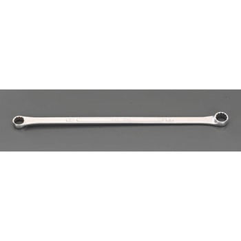 22x24mm/435mm 両口めがねレンチ(ストレート型) エスコ