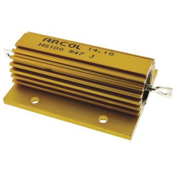Arcol 大電力用 メタルクラッド抵抗器 100W 470mΩ ARCOLECTRIC
