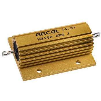Arcol 大電力用 メタルクラッド抵抗器 100W 6.8Ω ARCOLECTRIC