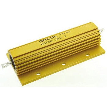 Arcol 大電力用 メタルクラッド抵抗器 150W 2.2Ω ARCOLECTRIC