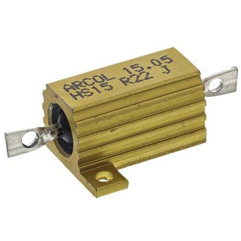 Arcol 大電力用 メタルクラッド抵抗器 15W 220mΩ ARCOLECTRIC