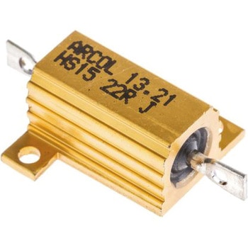 Arcol 大電力用 メタルクラッド抵抗器 15W 22Ω ARCOLECTRIC