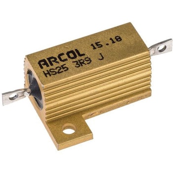 Arcol 大電力用 メタルクラッド抵抗器 25W 3.9Ω ARCOLECTRIC