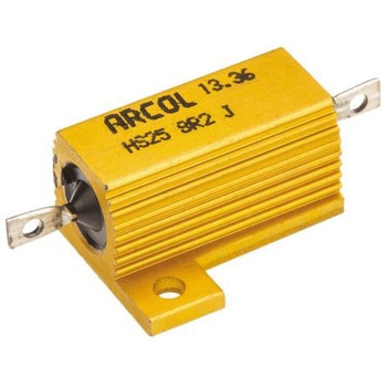 Arcol 大電力用 メタルクラッド抵抗器 25W 8.2Ω ARCOLECTRIC