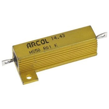 Arcol 大電力用 メタルクラッド抵抗器 50W 10mΩ ARCOLECTRIC