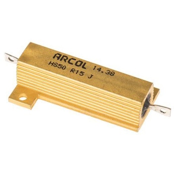 Arcol 大電力用 メタルクラッド抵抗器 50W 150mΩ ARCOLECTRIC