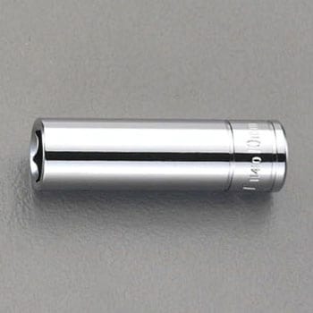1/4"x12mm ディープソケット エスコ