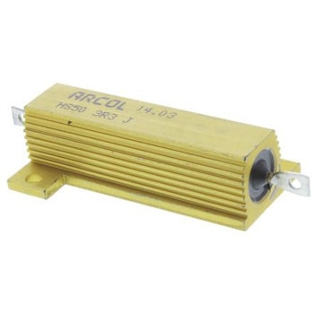 Arcol 大電力用 メタルクラッド抵抗器 50W 3.3Ω ARCOLECTRIC