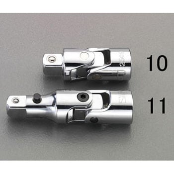 3/8"sqx67mm ロッキングユニバーサルジョイント エスコ