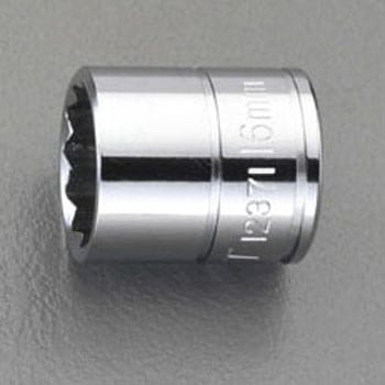 3/8"sqx13mm ソケット エスコ