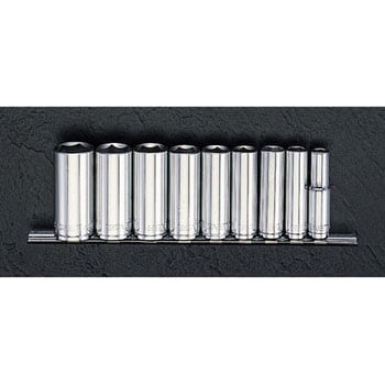 3/8"sq ディープソケットセット エスコ