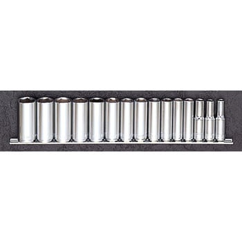 3/8"sq ディープソケットセット エスコ