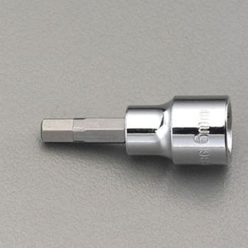 3/8"sqx 5 mm [Hex]ビットソケット エスコ