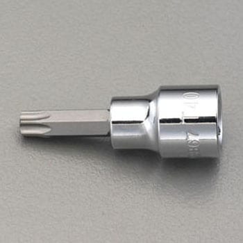 3/8"sqxT10 [Hexlobe]ビットソケット エスコ