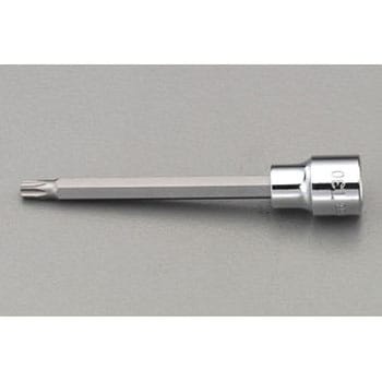 3/8"sqxT30/100mm [Hexlobe]ビットソケット エスコ
