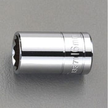 1/2"sqx16 ソケット エスコ