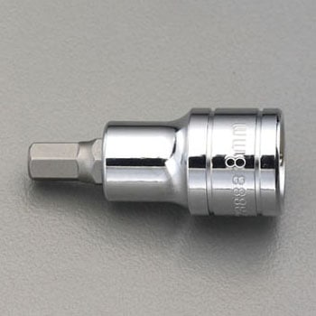 1/2"sqx10mm [Hex]ビットソケット エスコ