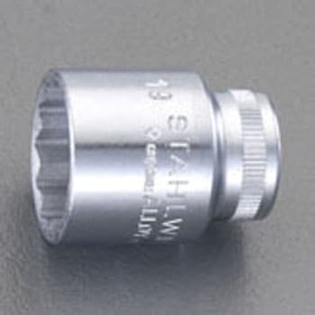 3/8"sqx  1"   ソケット エスコ