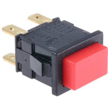Arcolectric 押しボタンスイッチ 16 A @ 250 V ac ラッチ パネルマウント 2極オン / オフスイッチ ARCOLECTRIC