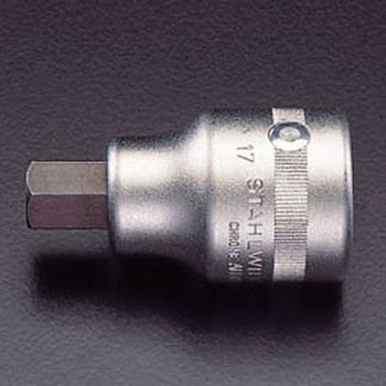 1/2"sqx 5mm/60mm [HEX]ビットソケット エスコ