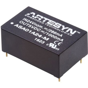 ASA01CC24-M Artesyn Embedded Technologies �≏DC-DC�R���o�[�^ 15V ARTESYN EMBEDDED TECHNOLOGIES �X���[�z�[�� 50045617