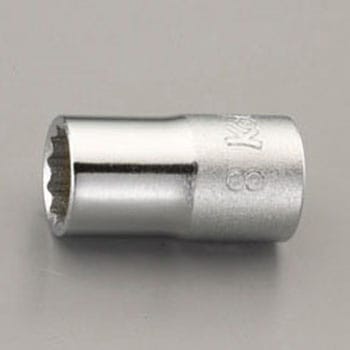 1/4"sqx10mm  ソケット エスコ