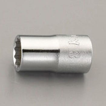 1/4"sqx 8mm  ソケット エスコ