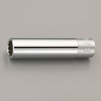 1/4"sqx11mm ディープソケット - エスコ