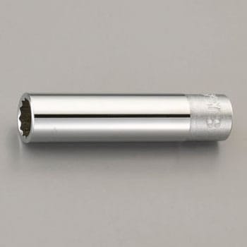 1/4"sqx12mm ディープソケット エスコ