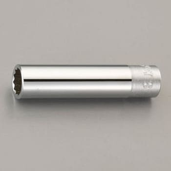 1/4"sqx13mm ディープソケット - エスコ