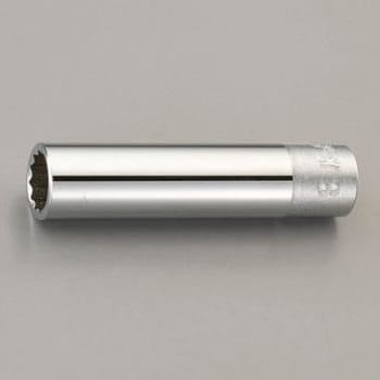1/4"sqx 9mm ディープソケット - エスコ