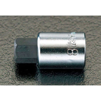 1/4"sqx 2 mm [IN HEX]ソケット エスコ