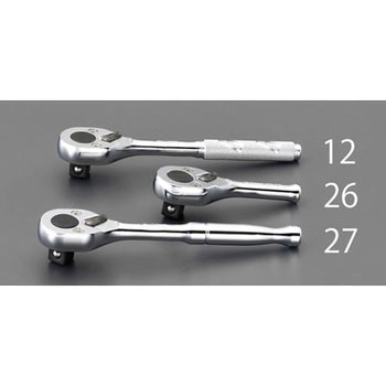 3/8"sq ラチェットハンドル - エスコ