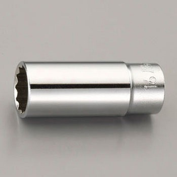3/8"sqx12mm ディープソケット エスコ