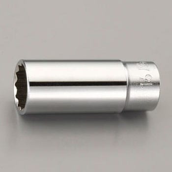 3/8"sqx20mm ディープソケット エスコ