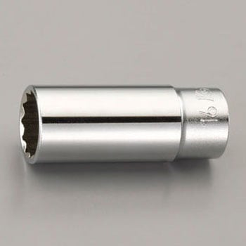 3/8"sqx21mm ディープソケット エスコ