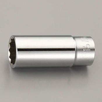 3/8"sqx26mm ディープソケット エスコ