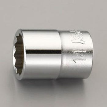3/8"sqx12mm ソケット エスコ