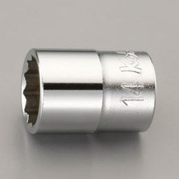 3/8"sqx22mm ソケット エスコ