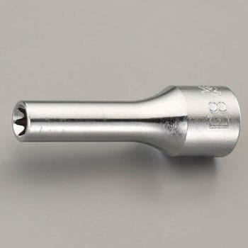 3/8"sqxE7  TORXディープソケット - エスコ