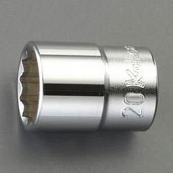 1/2"sqx12mm ソケット エスコ