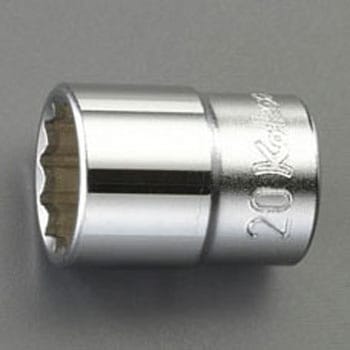 1/2"sqx17mm ソケット エスコ