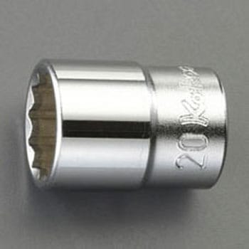 1/2"sqx22mm ソケット エスコ